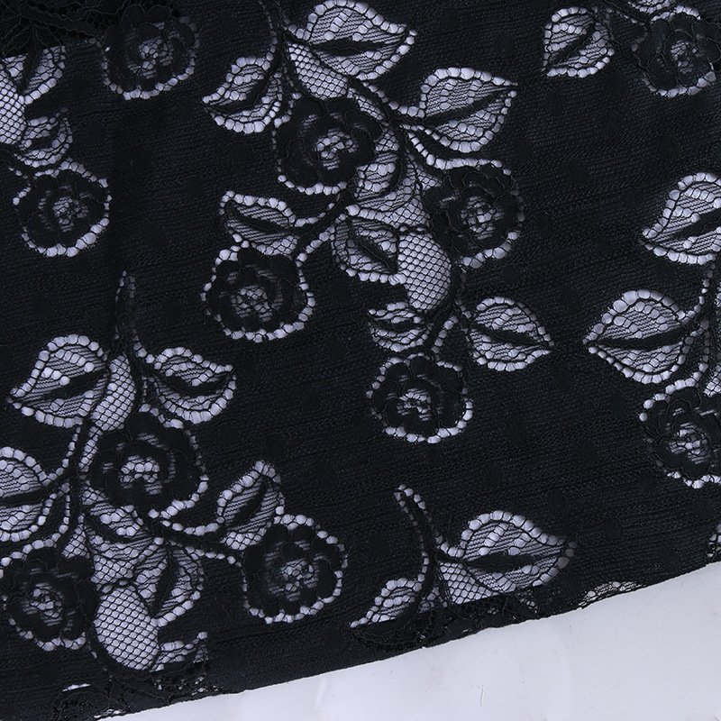 Lace Fabric Cutwork Jacquard Polyester for Bridal Wholesale Supplier 8